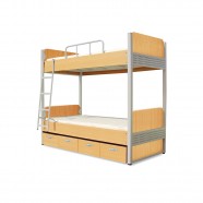 철제 기숙사 침대 SH-2008-3 고품질 2층침대 서랍형