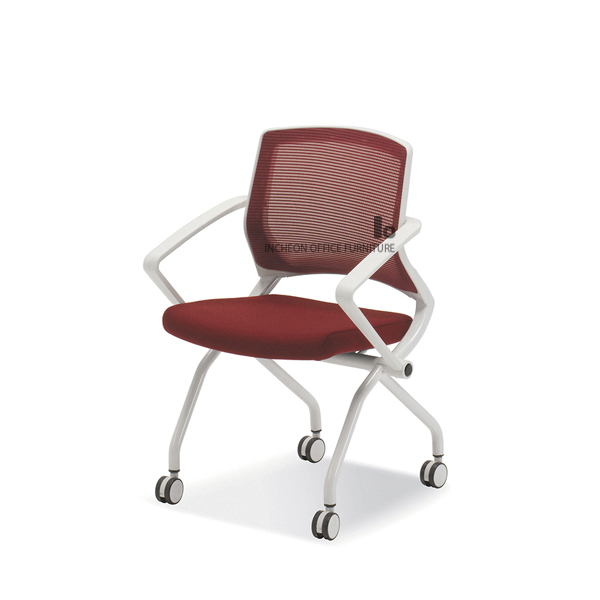 PM-120 프리모스페셜 회의용 메쉬 의자/회의실/연수용/세미나/교회 교육실 매쉬 의자
