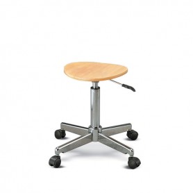 MC-5307 마츠 원목 의자/실험실/과학실/실습실/조리사실 학생 작업 의자