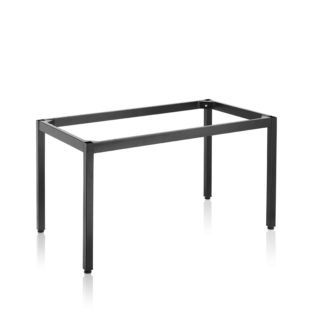 HFL-404B 베벨 사각 블랙다리,식탁,철재,철제 다리