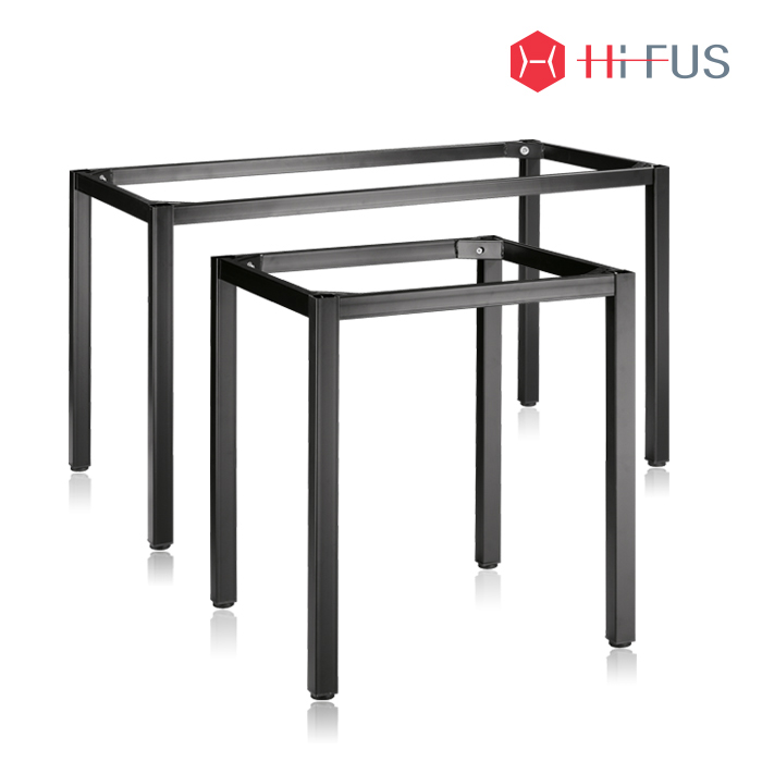 HFL-404B 베벨 사각 블랙다리,식탁,철재,철제 다리