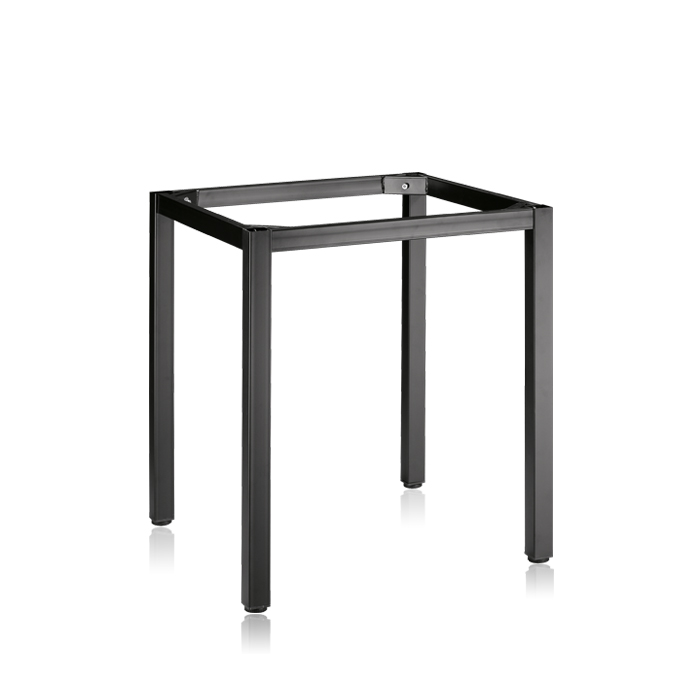HFL-404B 베벨 사각 블랙다리,식탁,철재,철제 다리