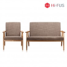 하이퍼스 HFS-2201/2202 샤브리나 원목소파(1인/2인) 패브릭