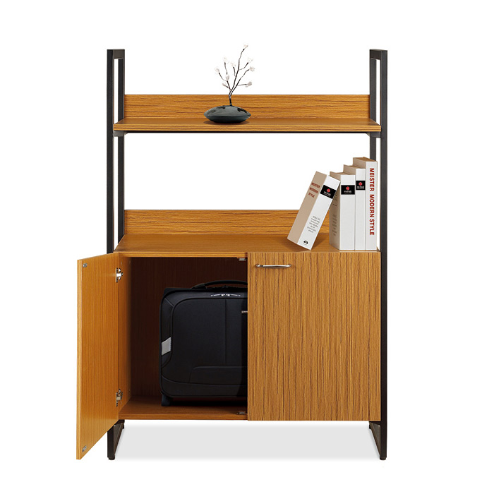 TPC 9005-1 티크 마이스터 낮은 책장 하문장