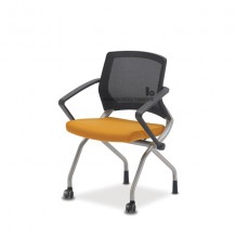 PM-125 프리모 B형 회의용 메쉬 의자/회의실/상담실/교회 교육실/은행 업무용 매쉬 의자