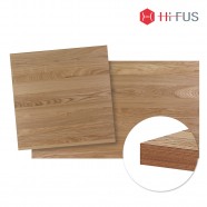 하이퍼스,HFT-004N 애쉬무늬목 사각상판 36T