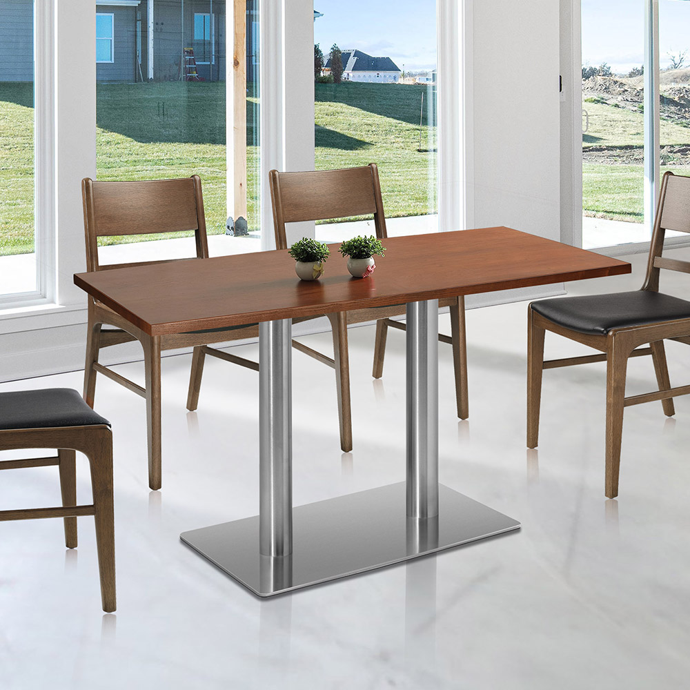 하이퍼스,HFT-004W 애쉬무늬목 월넛 25T 사각상판