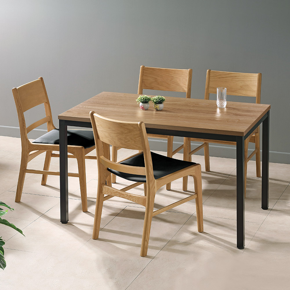 하이퍼스,HFT-004N 애쉬무늬목 사각상판 25T