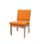 CS-04 고무나무 원목 개인 의자 목재의자 교회 예배용 의자