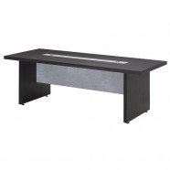 에보니 직각 회의용 테이블 사무용 미팅용 회의실 탁자