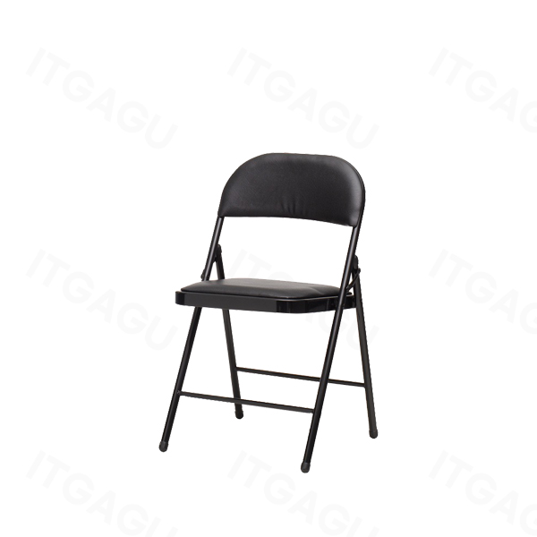 블랙 접이식의자 접의자