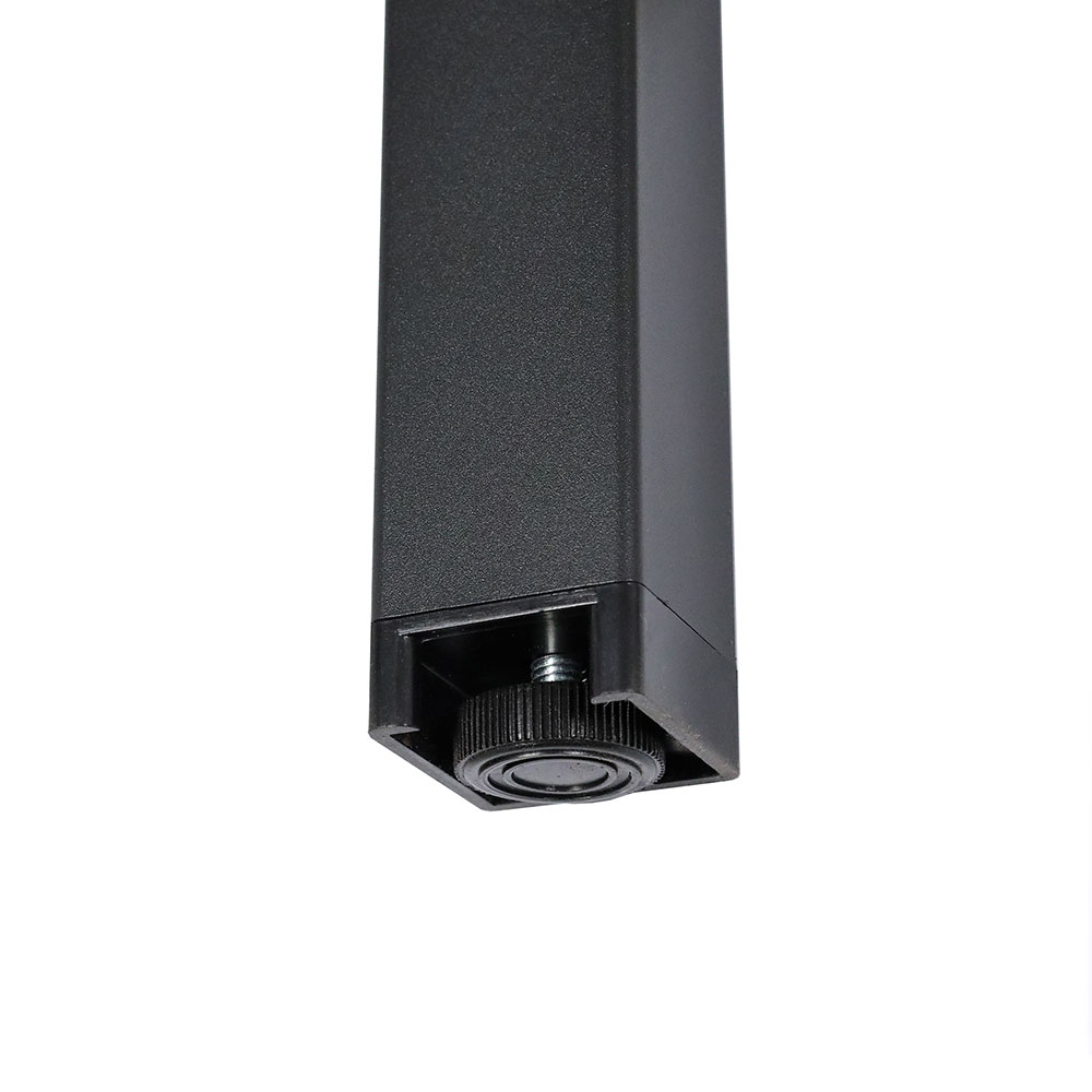 HFL- 8004B 엘미오 블랙다리(40각) 블랙 화이트 다리