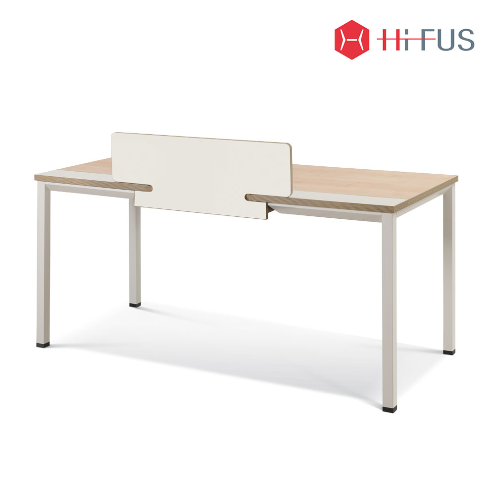 하이퍼스 알테라 6501-S2 확장형 트레이 책상 사무실 컴퓨터 서재 학생책상