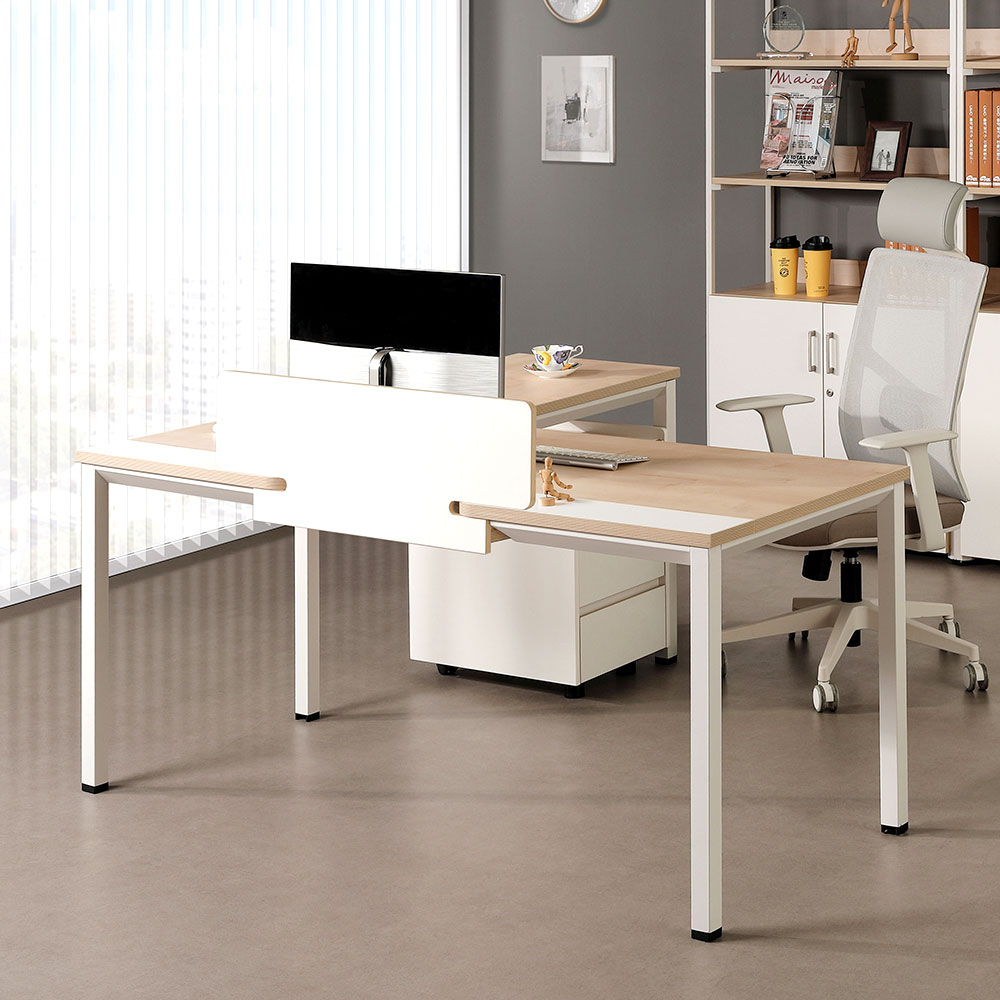 하이퍼스 알테라 6501-S2 확장형 트레이 책상 사무실 컴퓨터 서재 학생책상