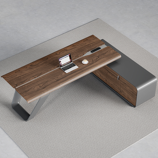 ERO-2200L/R 에르고 사이드형 중역용책상 임원실 사장님 프리미엄