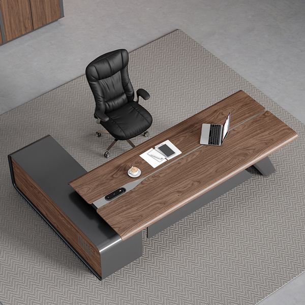 ERO-2200L/R 에르고 사이드형 중역용책상 임원실 사장님 프리미엄