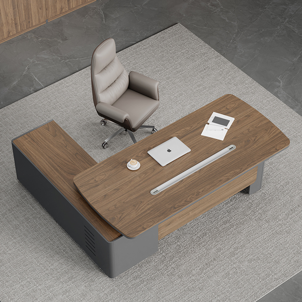 ROM-2100 로만 사이드형 중역용책상 임원실 사장님 프리미엄