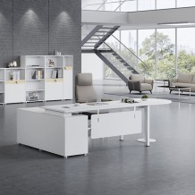 NOB-1600 노블 사이드형 책상 사장님 사무용 임원실 중역용