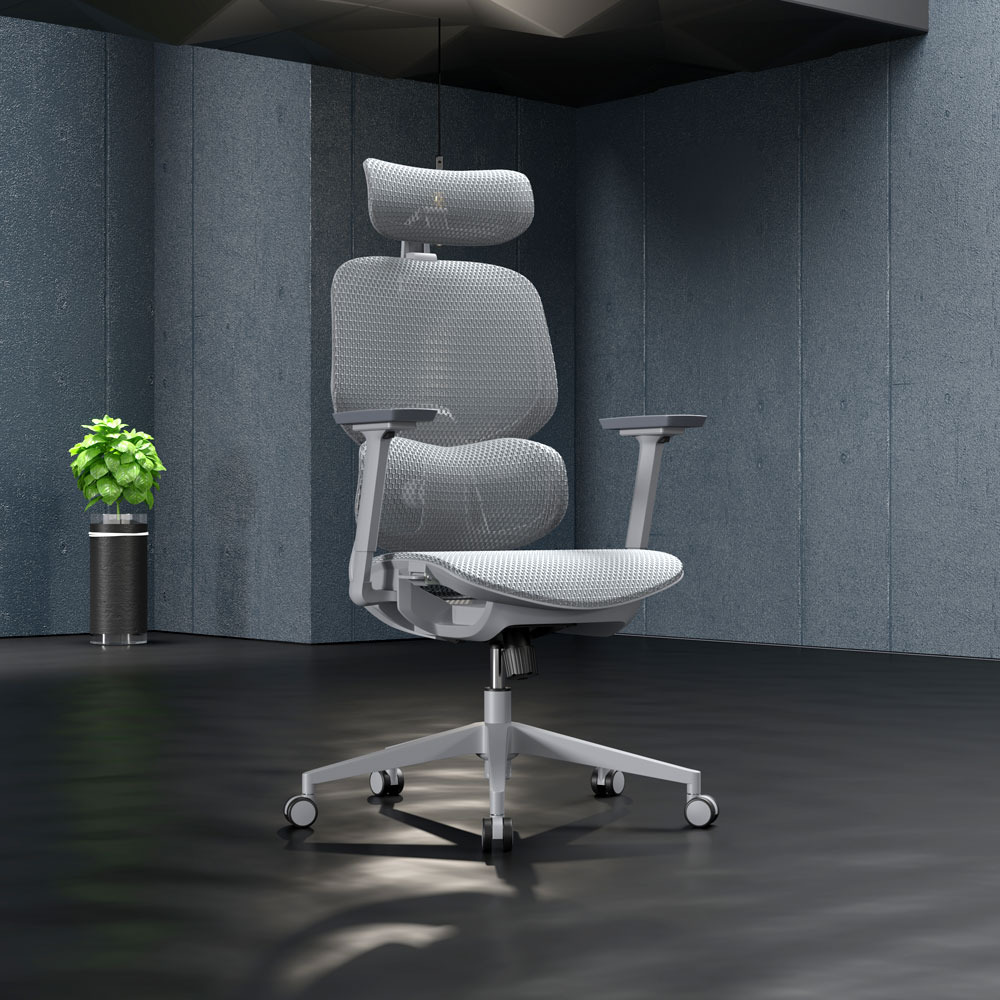 HFC-3851GY 칼렌체어 올메쉬 사무실 사무용 오피스의자