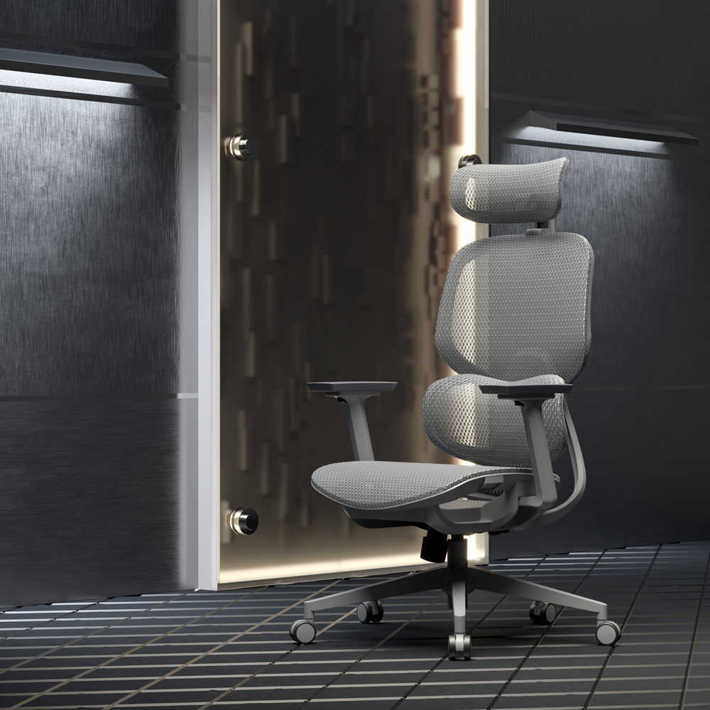 HFC-3851GY 칼렌체어 올메쉬 사무실 사무용 오피스의자