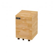 BAO-GDR 바오 고무나무 원목 이동식서랍 보조서랍