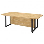 PMT-530R P-미르 원목 (고무나무) 중역용 회의용테이블 W1800