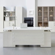 BAO-D1 바오 중역책상 L/R 국내제작 일반형 지단오크