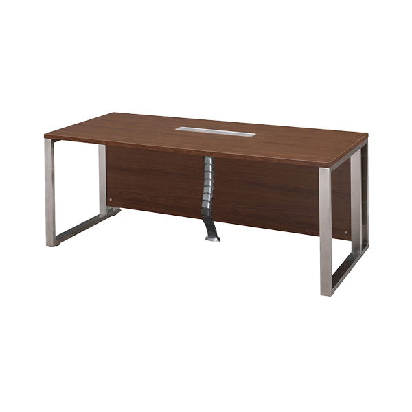 MRS-SU미르 중역책상 내추럴월넛 서스 국산