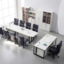 MRD-ST 미르 스틸 지단오크 사이드별도 중역용 팀장 임원책상