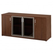 BAO-CRZ 바오 내추럴월넛 크레덴자 책상서랍장 문갑