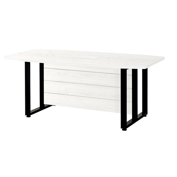 MST119 미르 회의용테이블 지단오크 스틸 서스 W1800 중역용