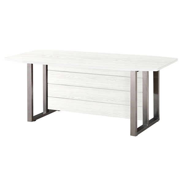 MST119 미르 회의용테이블 지단오크 스틸 서스 W1800 중역용