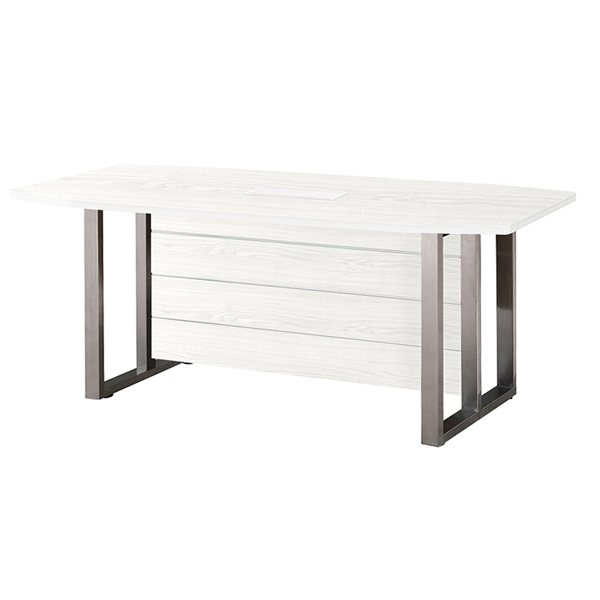 MST119 미르 회의용테이블 지단오크 스틸 서스 W1800 중역용