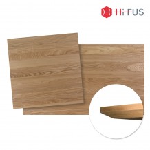 하이퍼스 HFT-344N 내추럴 무늬목 빗각 36T 사각상판