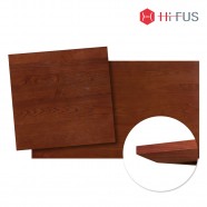 하이퍼스 HFT-344W 36T 월넛 무늬목 빗각 사각상판