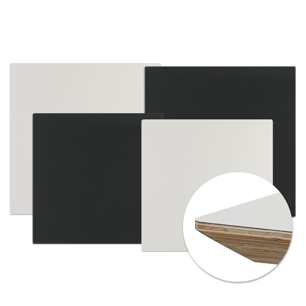 HFT-3704W/B 자작나무 합판 HPM 빗각 사각상판(25T)