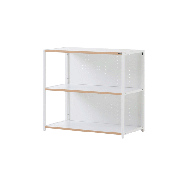 뮤보 혼합형 2단 엔드장 모듈책장 수납장