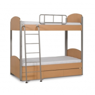 BED-202 기숙사침대 2층 서랍형